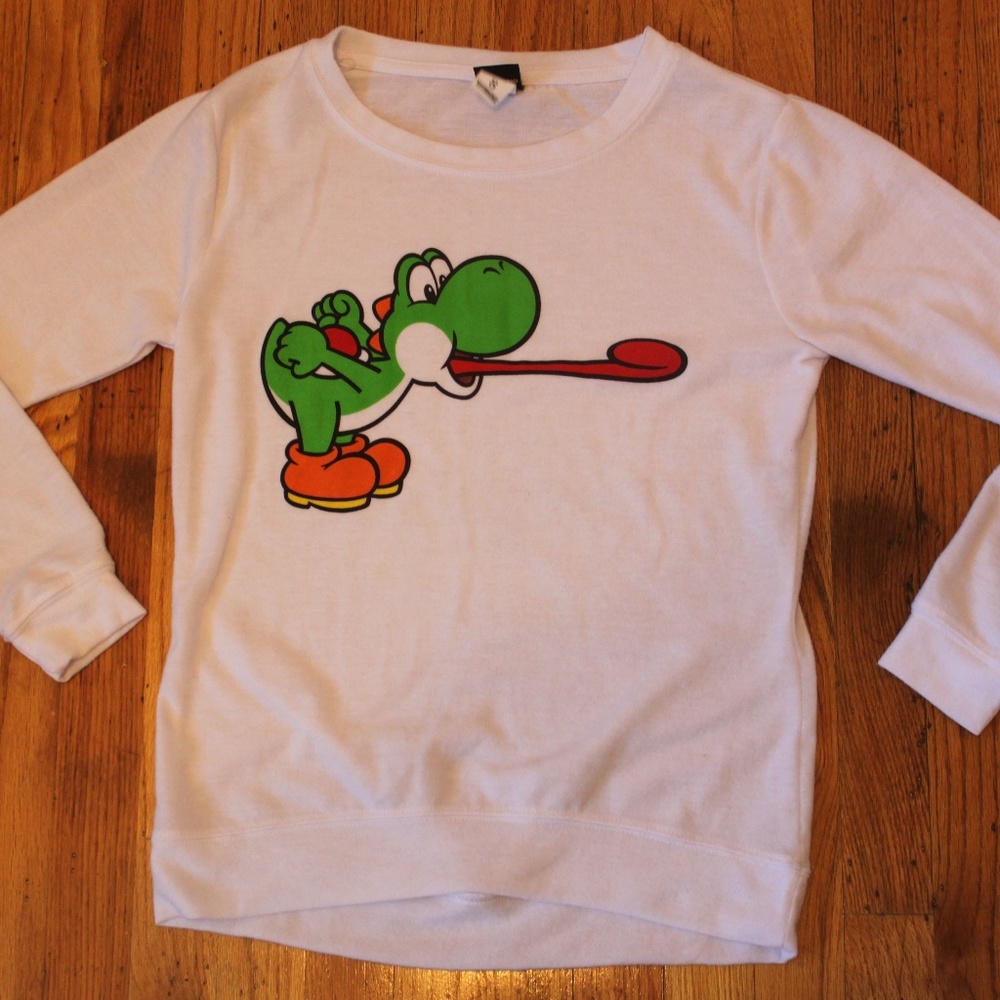 Yoshi Nintendo long sleeve shirt